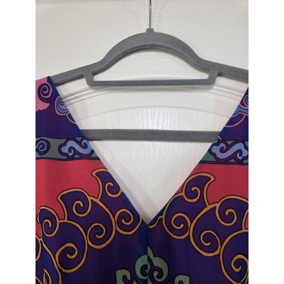 Modcloth Boho Mandala Print Vibrant Colors Sleeveless Maxi Dress, Women's Medium - Picture 10 of 14